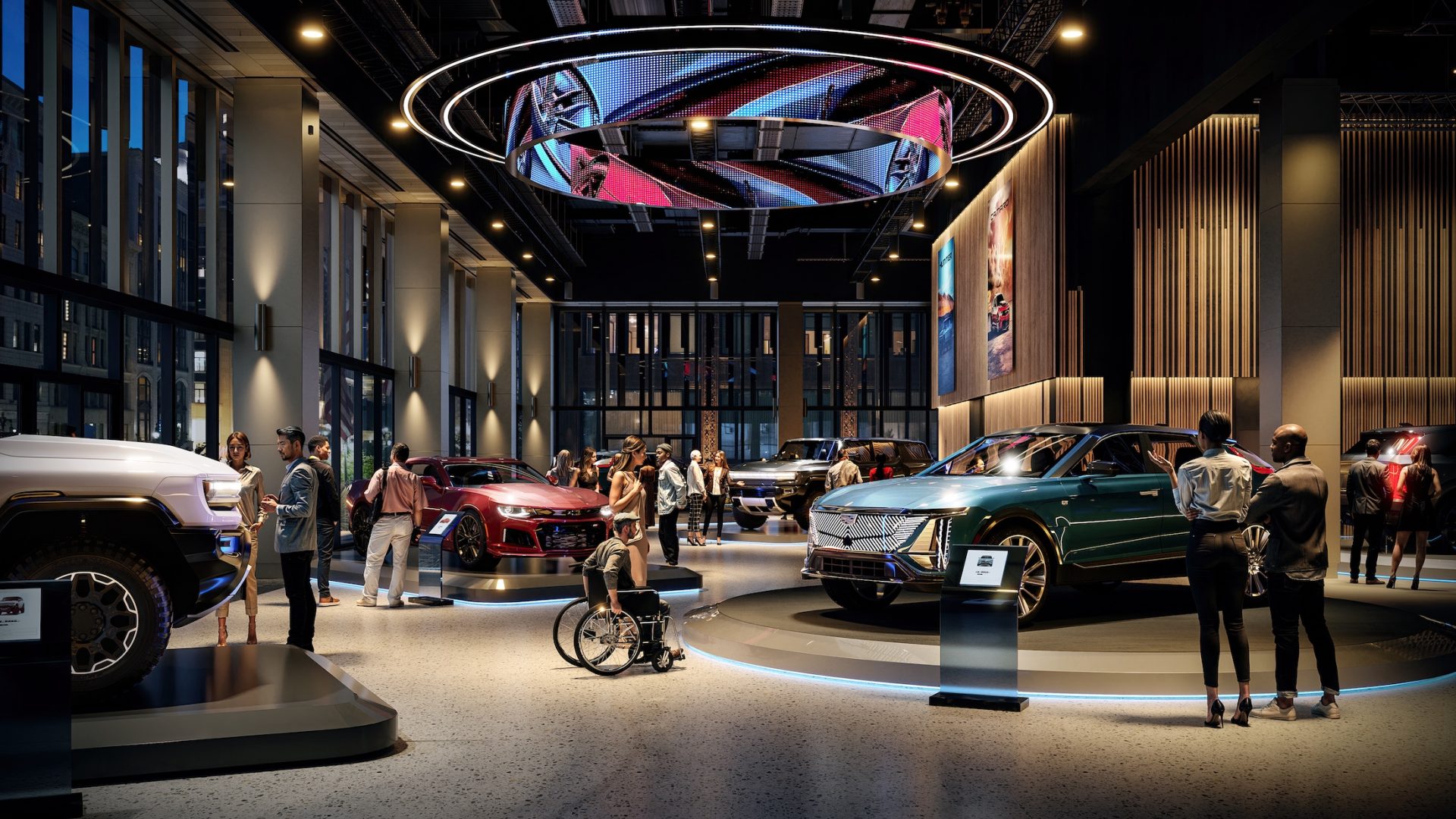 Automotive Preview in Woodward Hall