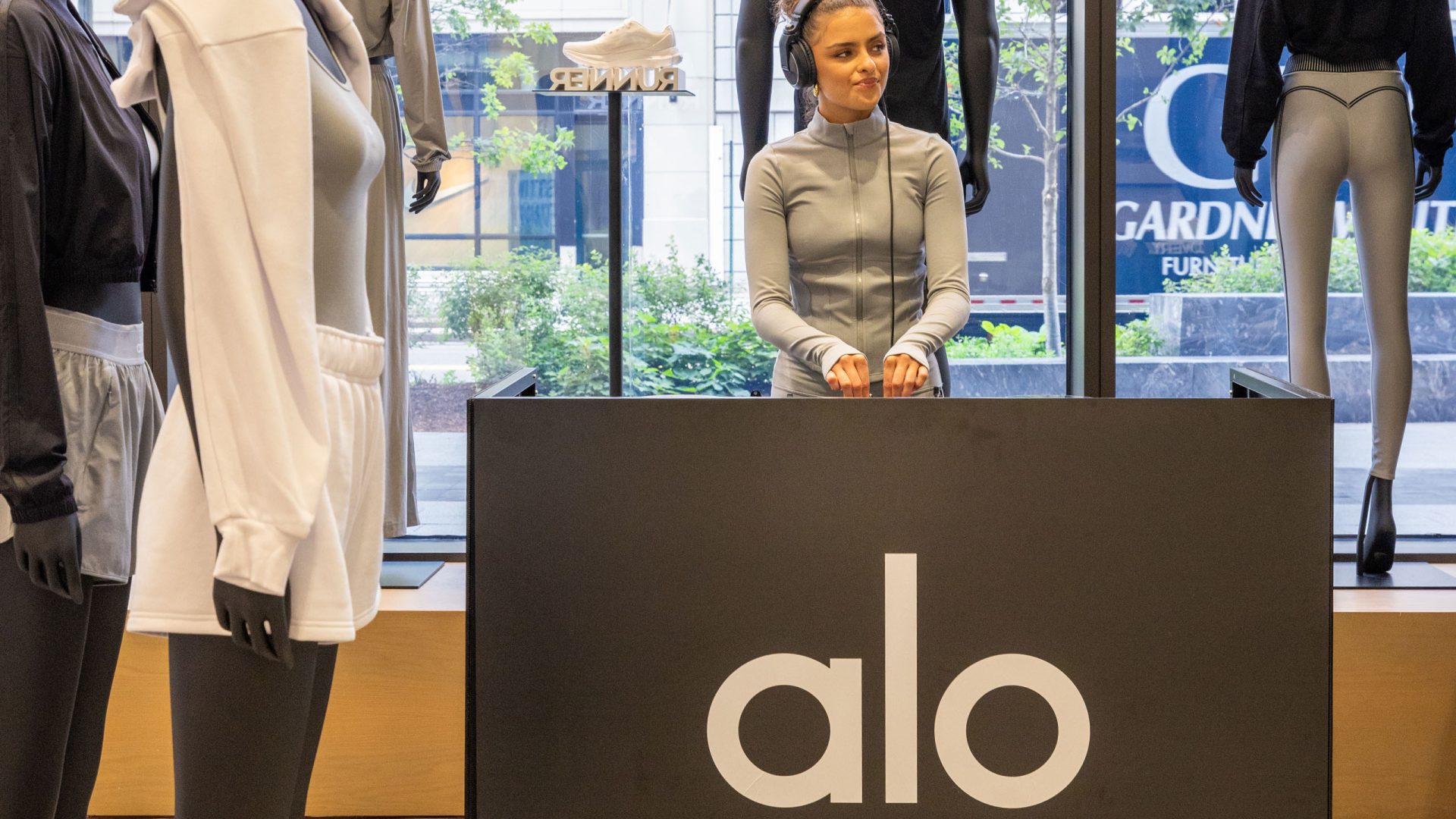 DJ playing at Alo Detroit.