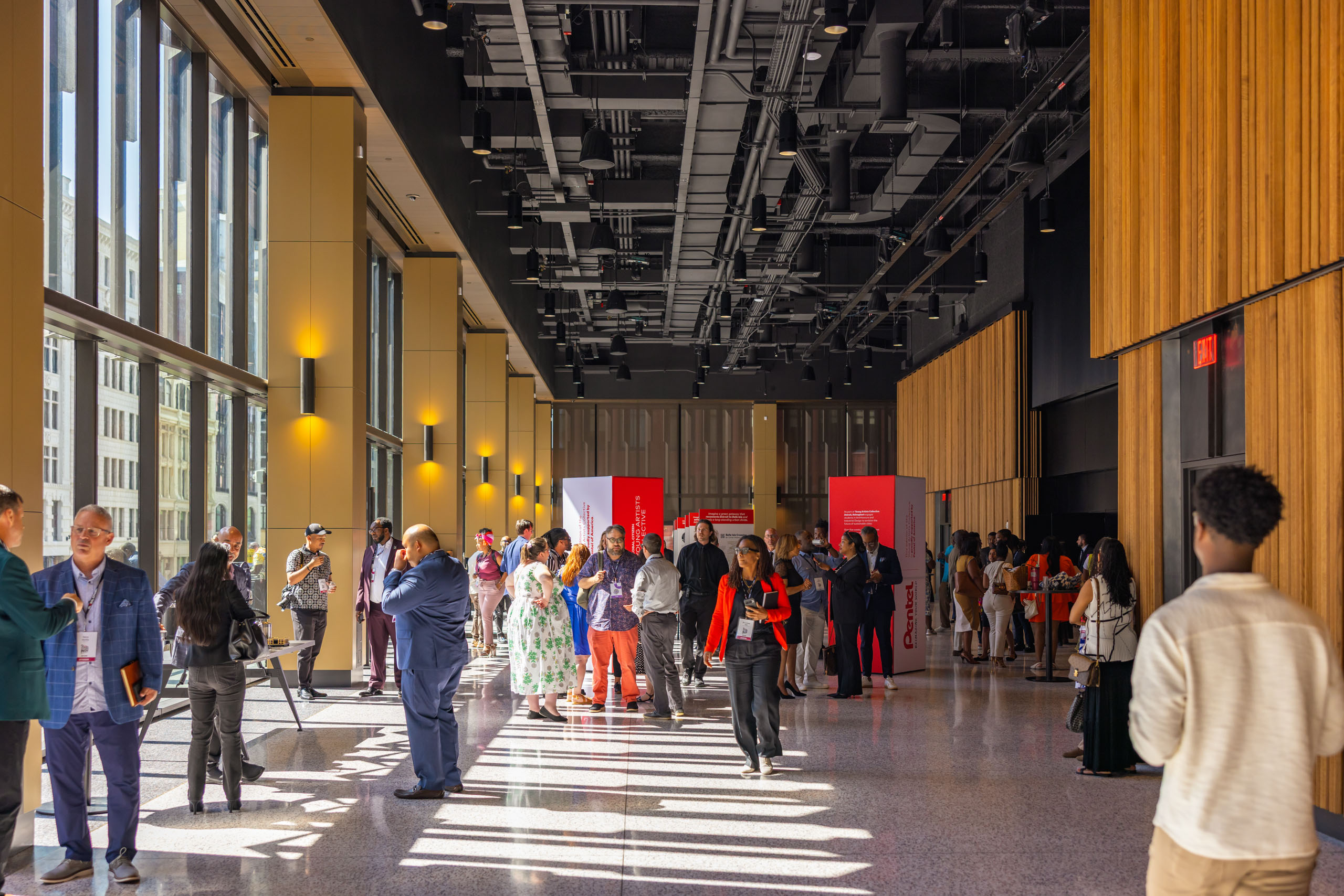 A photo of an event space at The Department at Hudson's.